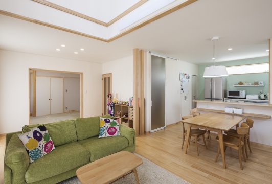 広々としたリビング・ダイニング