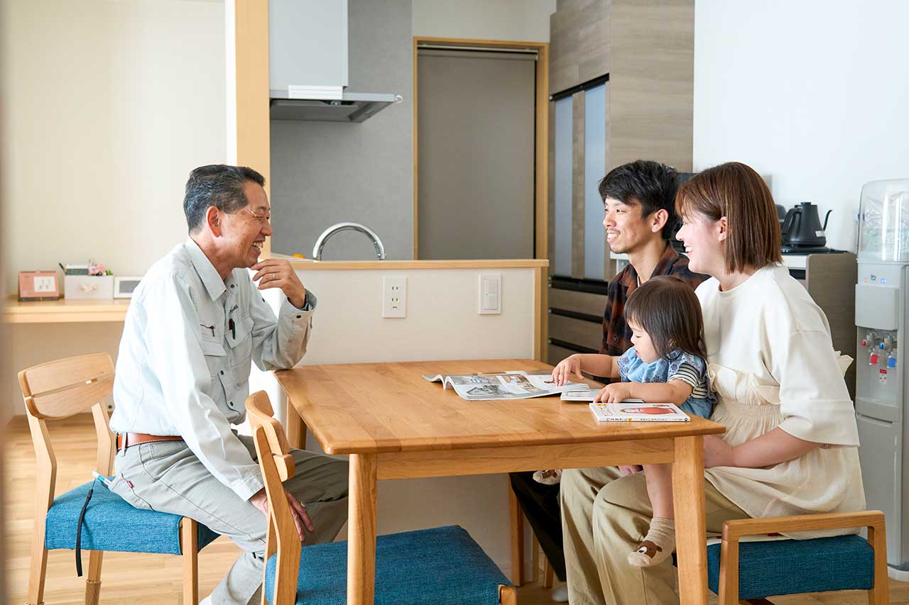 明るい専務との打ち合わせ